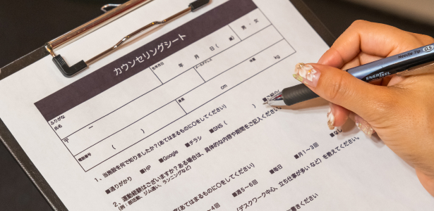 カウンセリングの様子